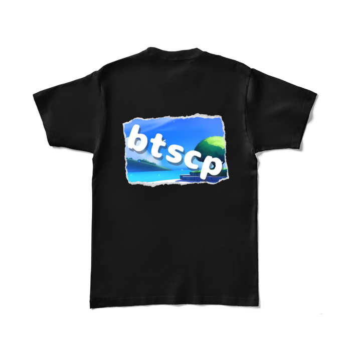 カラーTシャツ - L - ブラック (濃色)｜Colored T-Shirt - L - Black (Dark)