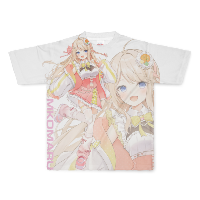 フルグラフィックTシャツ - L - 正面印刷のみ
