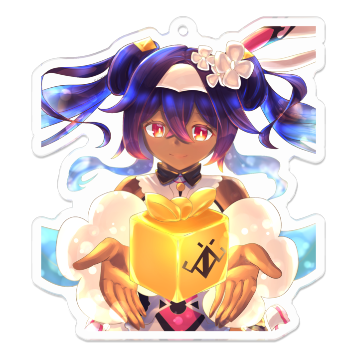 アクリルキーホルダー - 70 x 70 (mm)