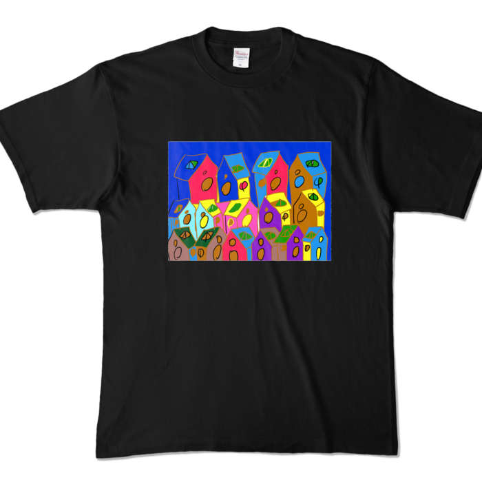 カラーTシャツ - XL - ブラック (濃色)