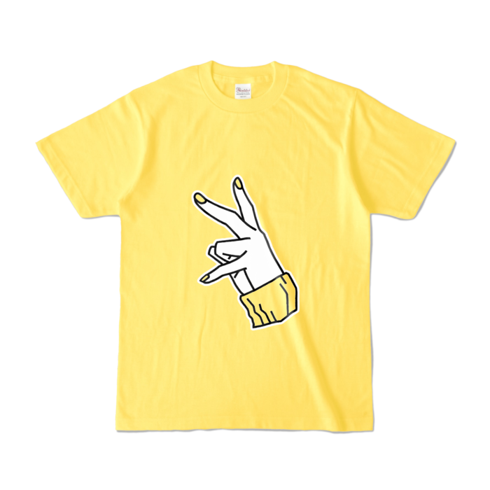 カラーTシャツ - S - イエロー (濃色)