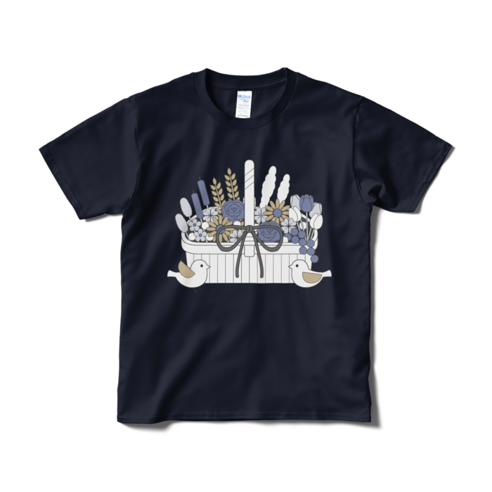 Tシャツ短納期A　紺色　S