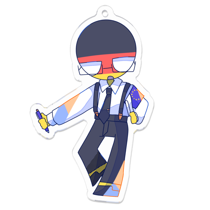 アクリルキーホルダー - 70 x 70 (mm)