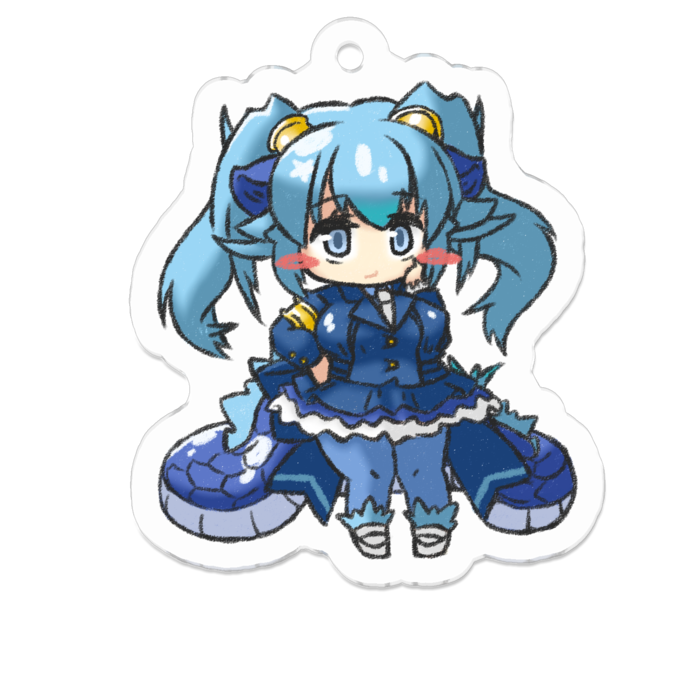 けものフレンズ セイリュウ様アクリルキーホルダー ｵｲﾅﾘﾊｳｽ 売店 Booth