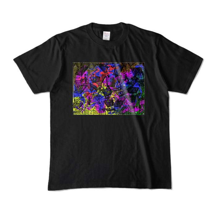 カラーTシャツ - M - ブラック (濃色)