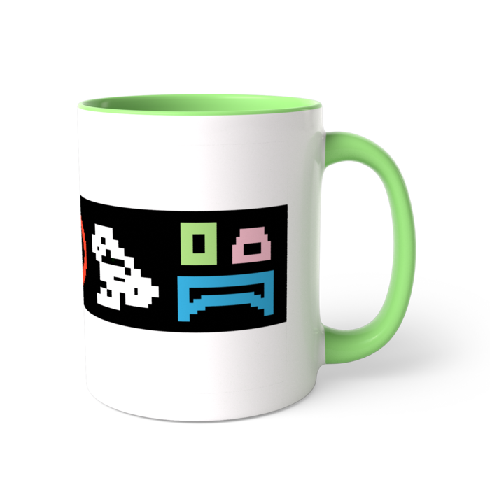 ツートンカラーマグカップ - 直径 8.2cm / 高さ 9.5cm(1)