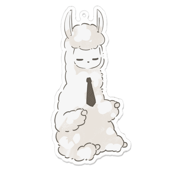 アクリルキーホルダー - 100 x 100 (mm)