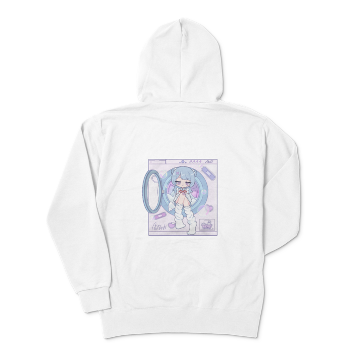 パーカー - XL - ホワイト