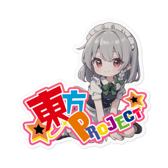 ステッカー - 100 x 100 (mm)