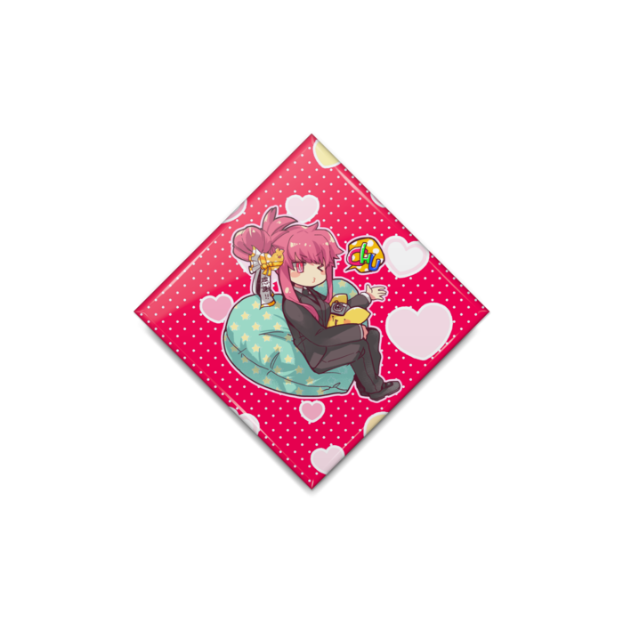 缶バッジ - ひし形40mm