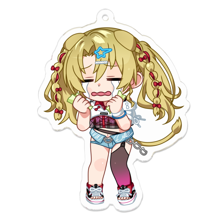 負けちゃぁ…  - 7 x 7 (cm)