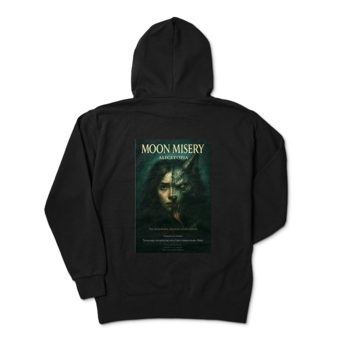 ジップパーカー - XL - ブラック