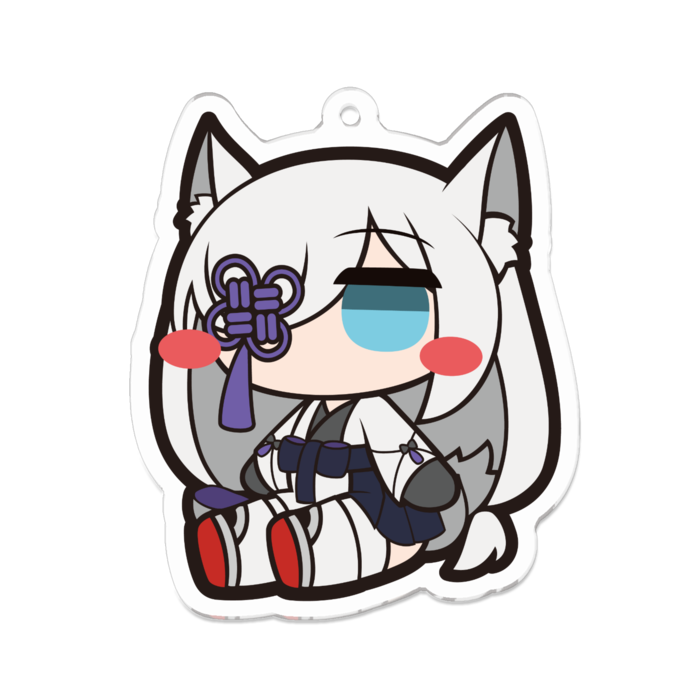 アクリルキーホルダー - 70 x 70 (mm)