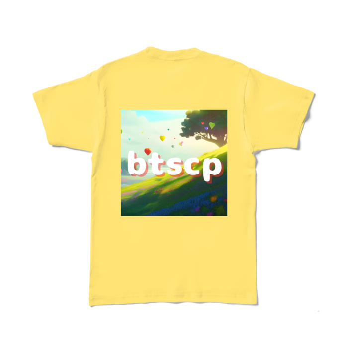 カラーTシャツ - L - イエロー (濃色)