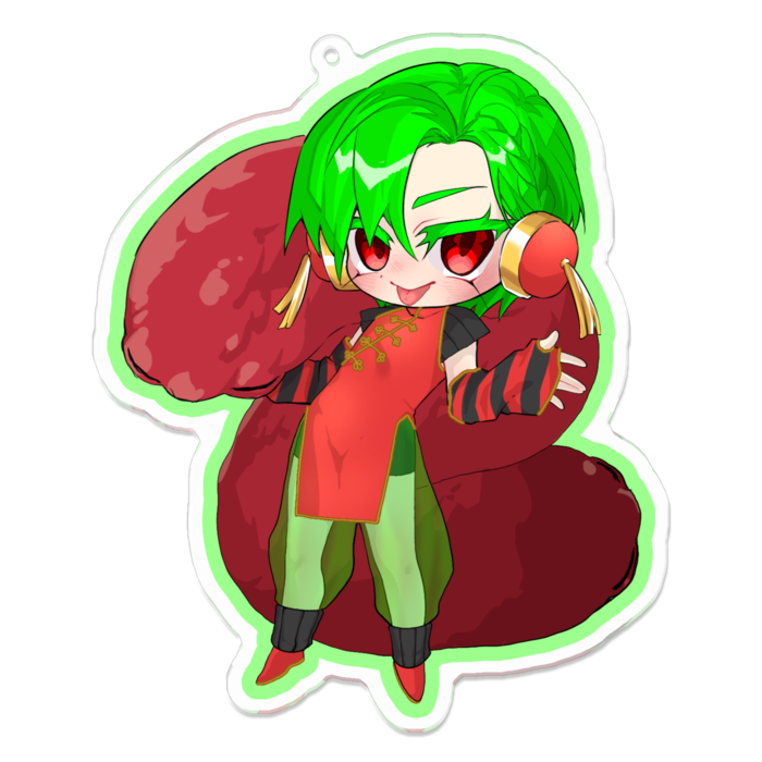 アクリルキーホルダー - 100 x 100 (mm)