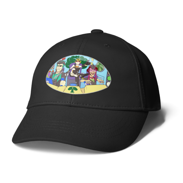 キャップ - ブラック