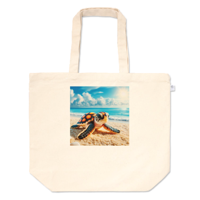 トートバッグ - L- プリント面積中(3)