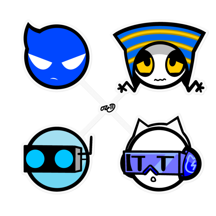 BLUE - Legga, Pogaqi, I-PROVE, Caty