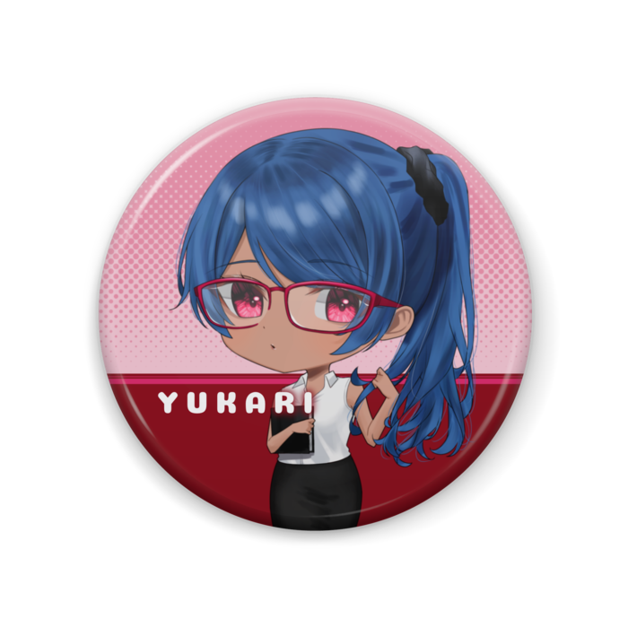 優花莉 缶バッジ 