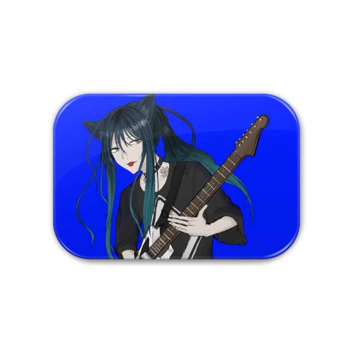 缶バッジ - 角丸 76x51mm