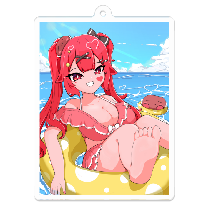アクリルキーホルダー - W70 × 70mm 以内