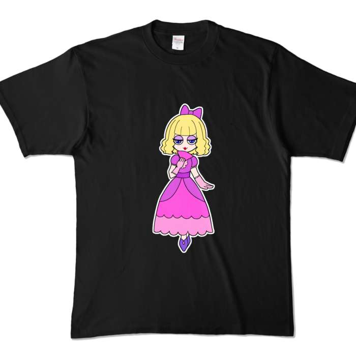 カラーTシャツ - XL - ブラック (濃色)