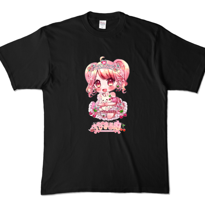 カラーTシャツ - XL - ブラック (濃色)