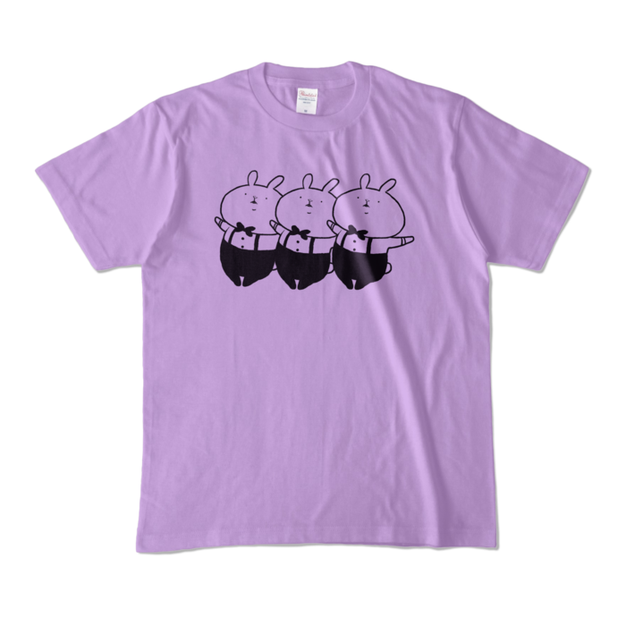 カラーTシャツ - M - ライトパープル (淡色)