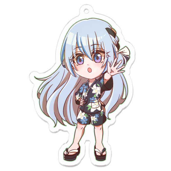 アクリルキーホルダーD - W70 × 70mm