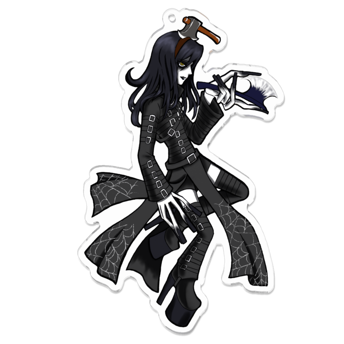 アクリルキーホルダー - 100 x 100 (mm)