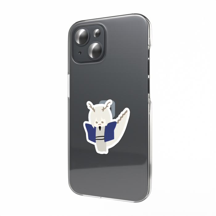 縁側のあの子ステッカーA