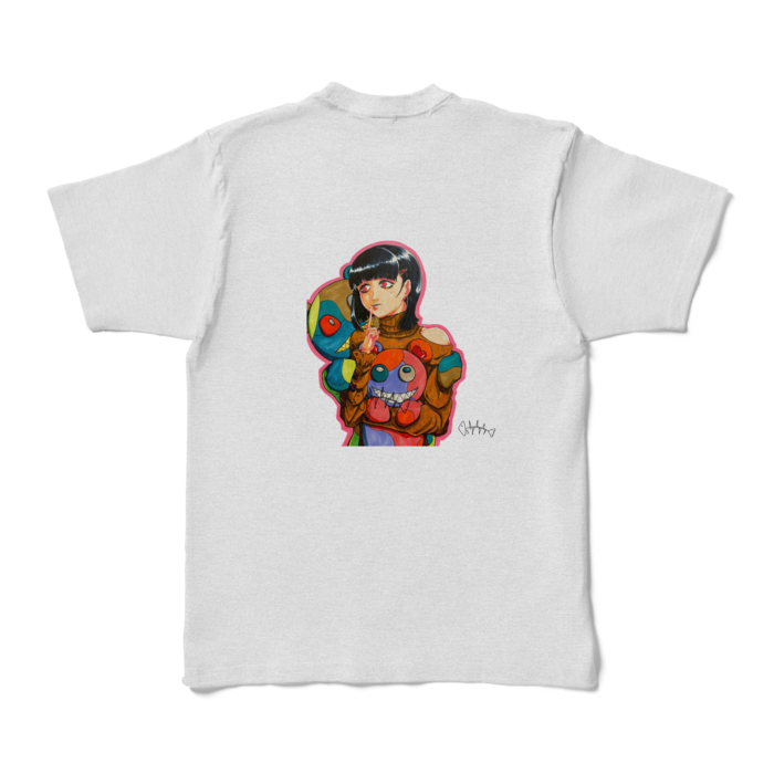 カラーTシャツ - XL - アッシュ (淡色)