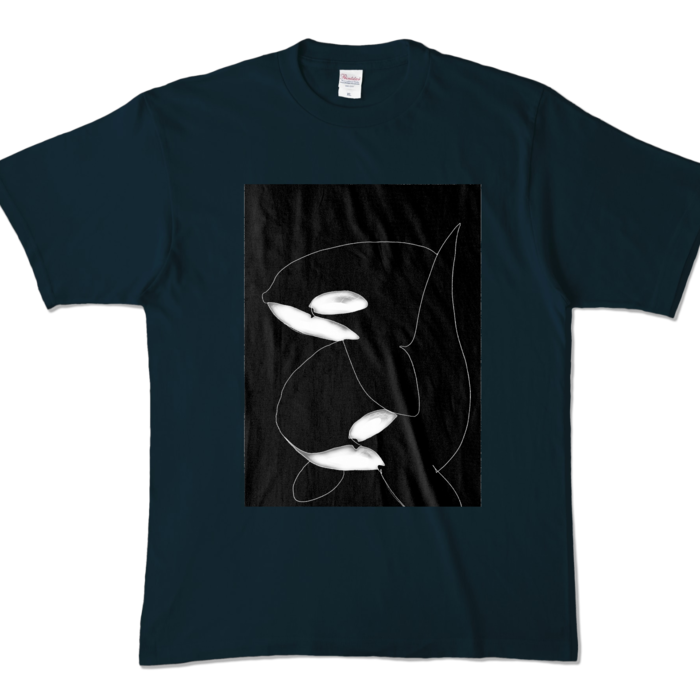 カラーTシャツ - XL - ネイビー (濃色)