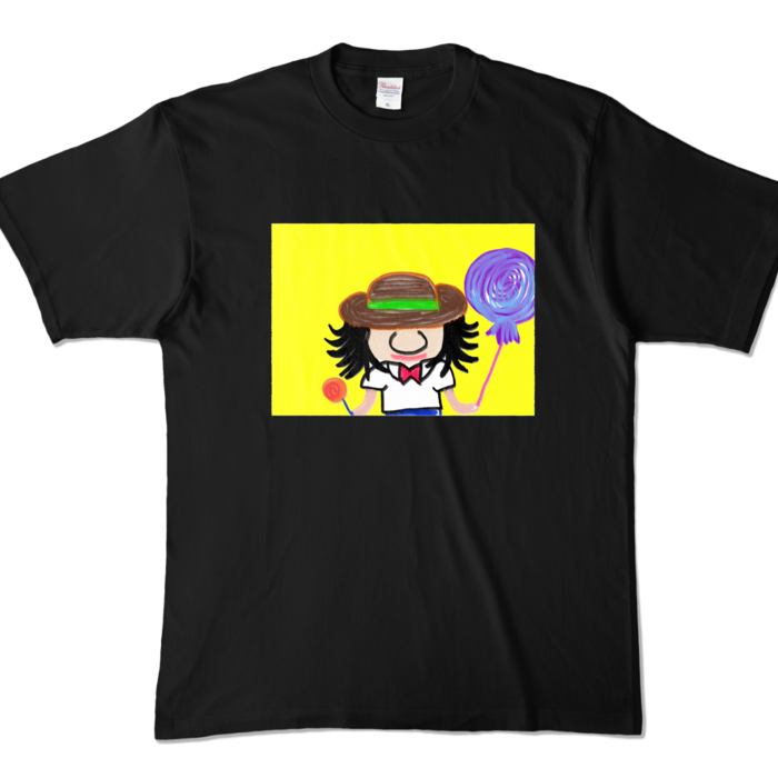 カラーTシャツ - XL - ブラック (濃色)