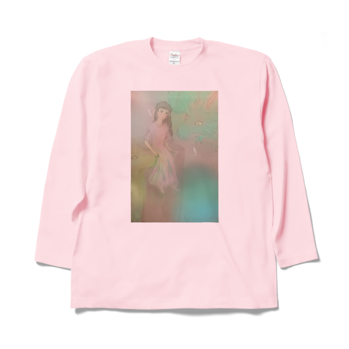 ロングスリーブTシャツ - XL - ライトピンク