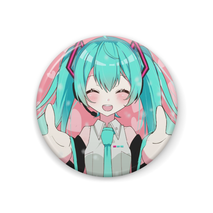 初音ミク 缶バッジ - 44mm
