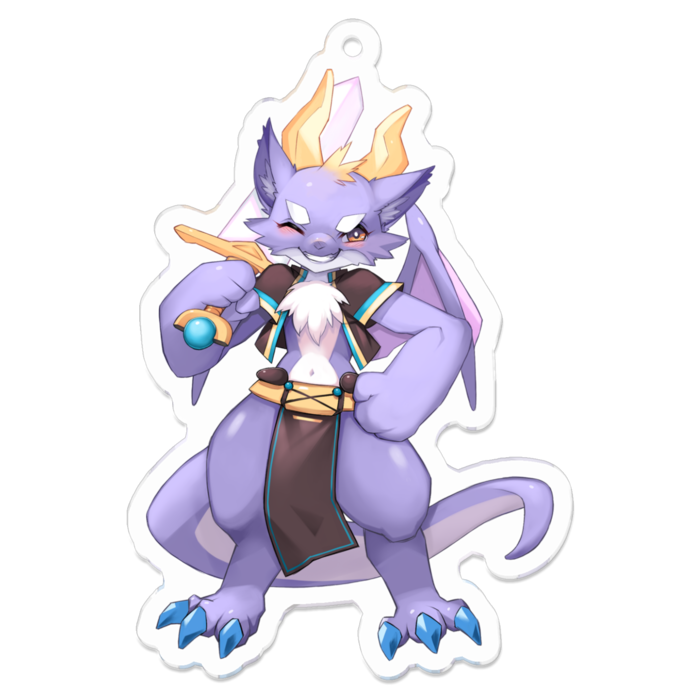 アクリルキーホルダー - 70 x 70 (mm)