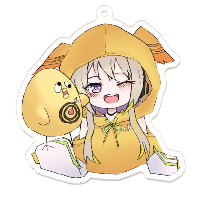 アクリルキーホルダー - 70 x 70 (mm)