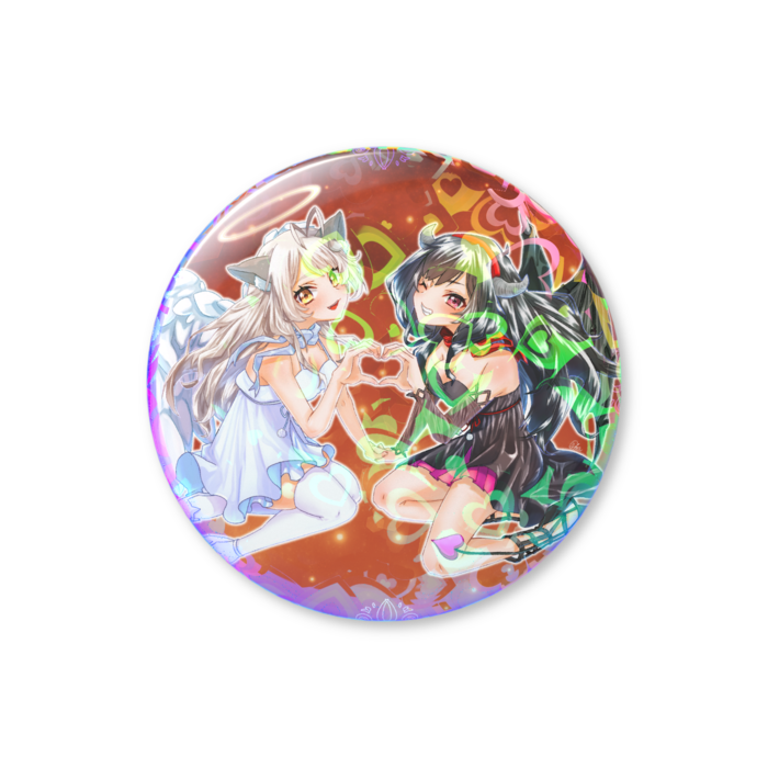 ホログラム缶バッジ - 44mm