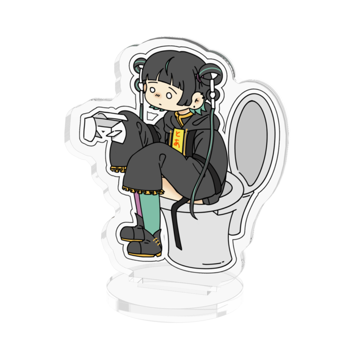 ペーパーｶﾗﾝアクリルスタンド