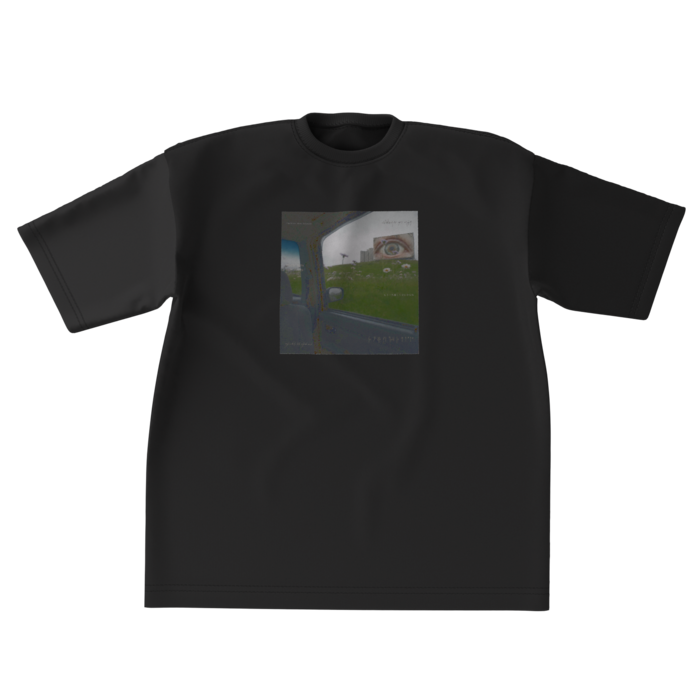 ビッグシルエットTシャツ - XL - (モデル画像着用サイズ)
