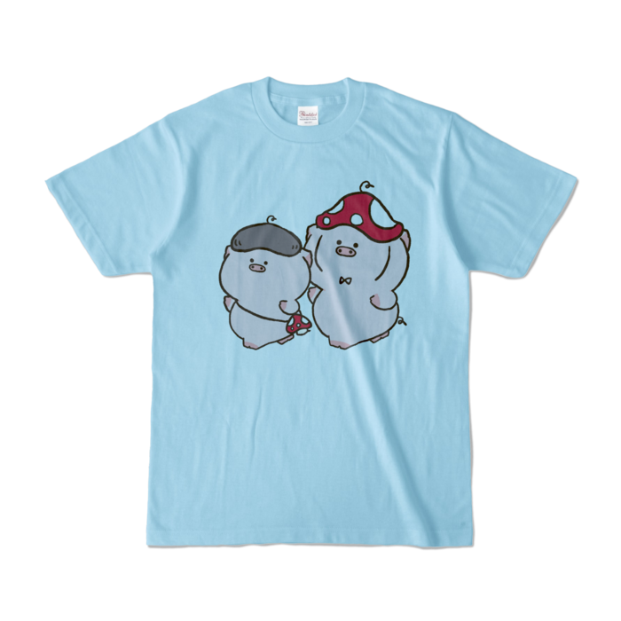 カラーTシャツ - S - ライトブルー (淡色)