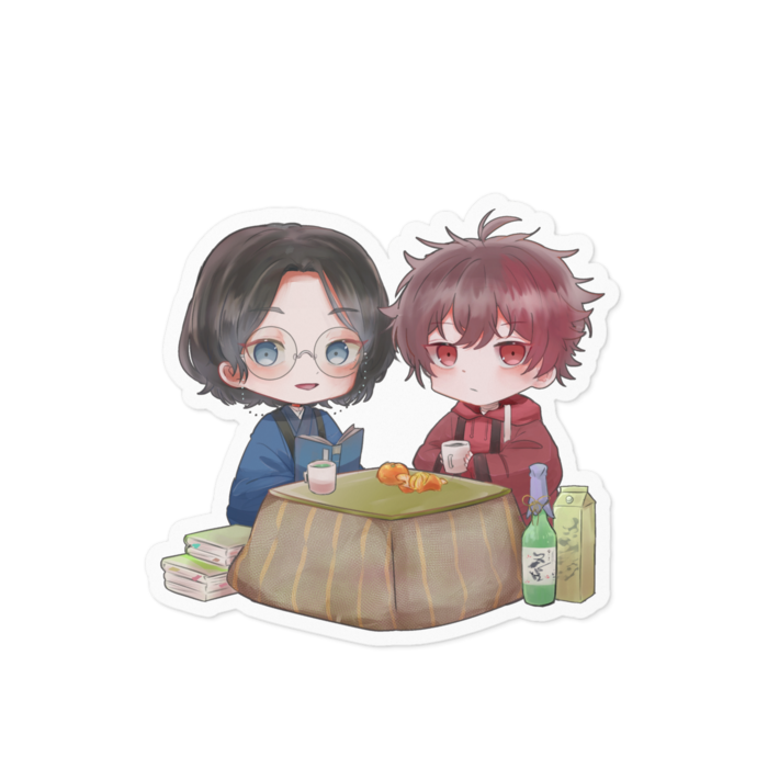 ステッカー - 100 x 100 (mm)