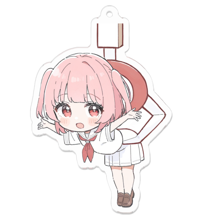 アクリルキーホルダー - 70 x 70 (mm)