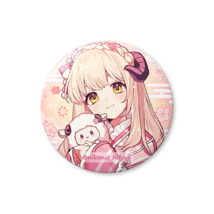 ひつじ(大正浪漫衣装) - 76mm