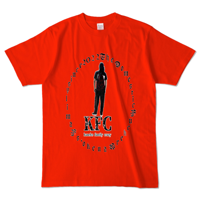 カラーTシャツ - L - レッド (濃色)