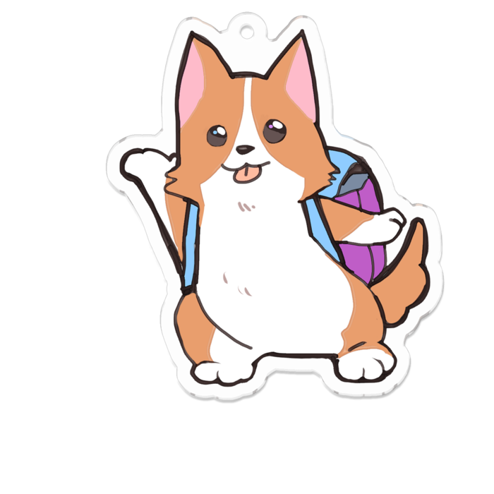 アクリルキーホルダー - 70 x 70 (mm)