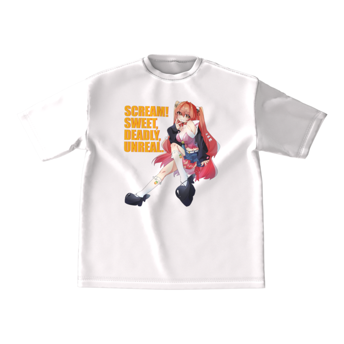 ビッグシルエットTシャツ白 - M - 