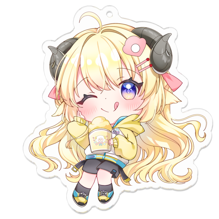 アクリルキーホルダー - 70 x 70 (mm)
