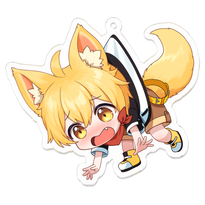 アクリルキーホルダー - 70 x 70 (mm)